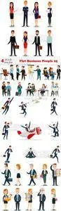 Vectors - Flat Business People 25