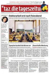Tageszeitung TAZ vom 01 Februar 2012