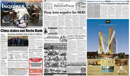 Philippine Daily Inquirer – July 08, 2015