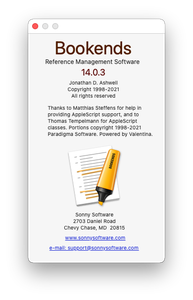 Bookends 14.0.3 macOS