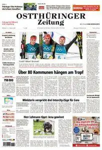 Ostthüringer Zeitung Pößneck - 21. Februar 2018