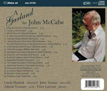 Linda Merrick, Peter Lawson, John Turner & Alistair Vennart - A Garland for John McCabe (2018)