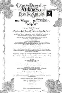 Yen Press-Cross Dressing Villainess Cecilia Sylvie Vol 02 Manga 2022 Hybrid Comic eBook