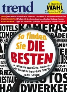 Trend - Lust auf Wirtschaft Magazin September No 09 2013