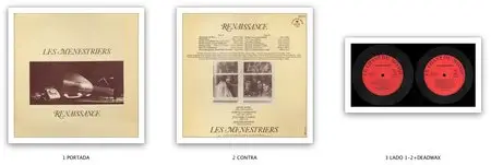 Les Ménestriers ‎- Renaissance (1980) FR 1st Pressing - LP/FLAC In 24bit/96kHz