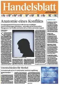 Handelsblatt vom 02 September 2013
