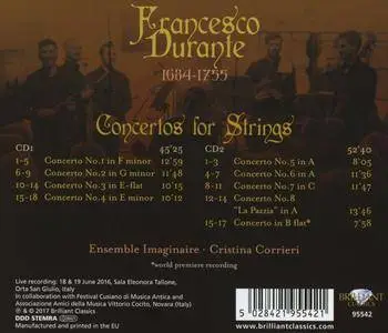 Ensemble Imaginaire & Cristina Corrieri - Durante: Concertos for Strings (2017)