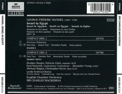 Charles Mackerras, English Chamber Orchestra, Leeds Festival Chorus - Handel: Israel in Egypt (1990)