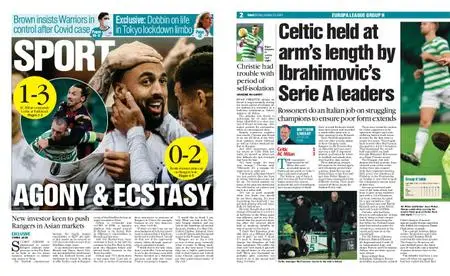 The Herald Sport (Scotland) – October 23, 2020