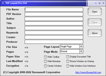 Bureausoft PDF Layout Pro 3.01