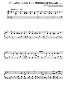 It Came Upon The Midnight Clear - Edmund Hamilton Sears, Matthew Janszen (Piano Solo)