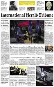 International Herald Tribune Asia from Saturday, 04. May 2013