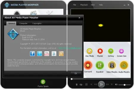 AV Media Player Morpher Plus 6.0.18