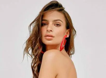 Emily Ratajkowski - Alison Lou 'Loucite' Earring Campaign 2018