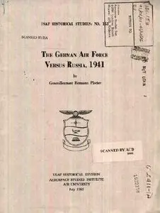 The German Air Force versus Russia, 1941