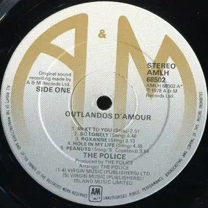  The Police ‎– Outlandos D'Amour {Original UK} Vinyl Rip 24/96