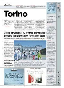 la Repubblica Torino - 17 Agosto 2018