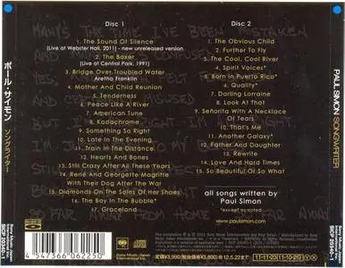 Paul Simon - Songwriter (2011) [Sony Music Japan, SICP-20340~41] Repost