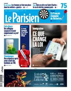 Le Parisien du Jeudi 21 Décembre 2023