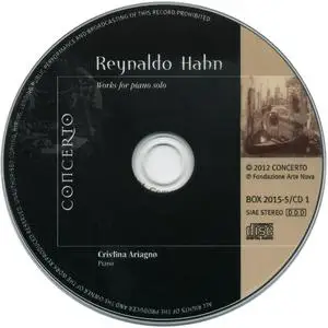 Reynaldo Hahn - Works for piano solo (2012) {4CD+DVD Box Set, Concerto Box 2015}