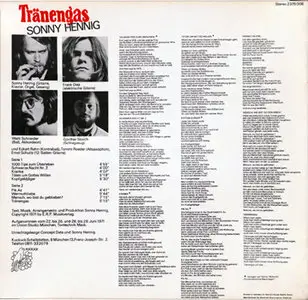 Sonny Hennig - Tränengas (Kuckuck 2375 008) (GER 1971) (Vinyl 24-96 & 16-44.1)