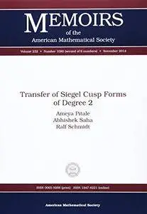 Transfer of Siegel Cusp Forms of Degree 2 (Memoirs of the American Mathematical Society)