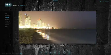 Flash HD XML Site Template