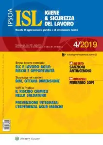 Igiene & Sicurezza del Lavoro - Aprile 2019