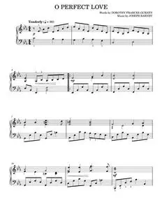 O Perfect Love - Joseph Barnby (Piano Solo)