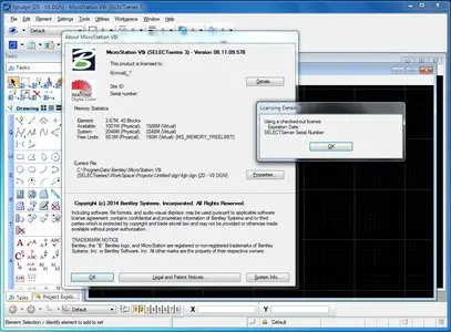 Bentley Microstation V8i (SELECTSeries 3) 08.11.09.578
