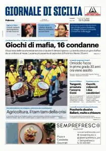 Giornale di Sicilia - 15 Novembre 2019