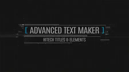 Advanced Text Maker - Project for After Effects (VideoHive)