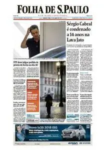 Folha de São Paulo - 14 Junho 2017 - Quarta