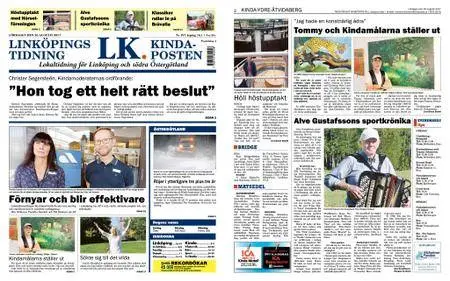 Linköpings Tidning & Kinda-Posten – 26 augusti 2017