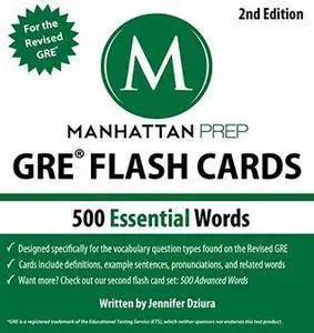 500 Essential Words: GRE Vocabulary Flash Cards