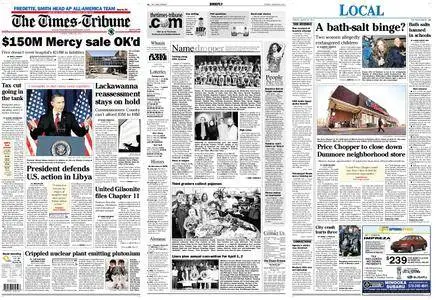 The Times-Tribune – March 29, 2011
