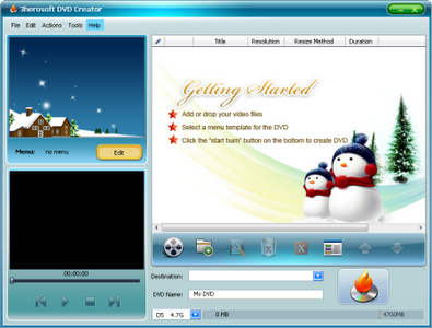 3herosoft DVD Creator v3.3.9.1029