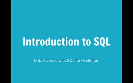 SQL for Marketers