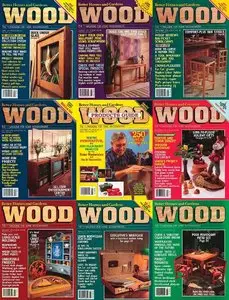 Wood Magazine №40-48 1991 (Full Year Collection)