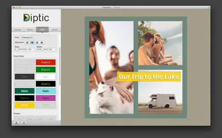 Diptic v2.0.1 Mac OS X