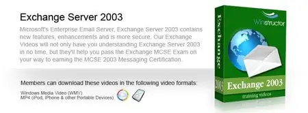 Winstructor - Exchange Server 2003 Training Videos