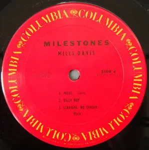 Miles Davis - Milestones (Columbia 9428 Records) Vinyl rip 24-bit/96kHz + Redbook 