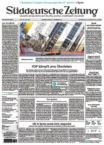 Süddeutsche Zeitung vom 17 September 2013