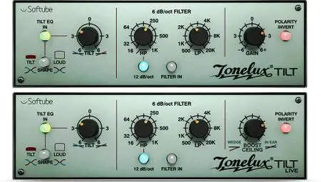 Softube Tonelux Tilt v2.5.9 WiN