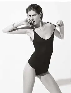 Jennifer Messelier by Philip Gay for Velvet Italy April 2012