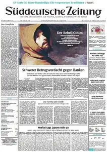 Süddeutsche Zeitung vom Samstag, 16. März 2013