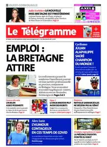 Le Télégramme Ouest Cornouaille – 28 septembre 2020