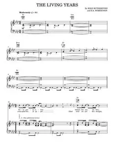 The living years - Mike + The Mechanics (Piano-Vocal-Guitar)