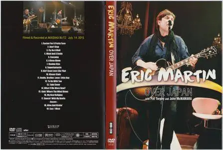 Eric Martin - Over Japan (with Pat Torpey and John McNamara) (2016) [2CD + DVD]