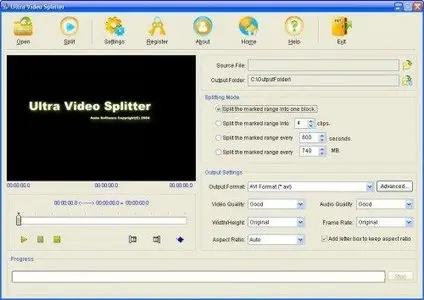 Ultra Video Splitter 5.2.1126 Portable